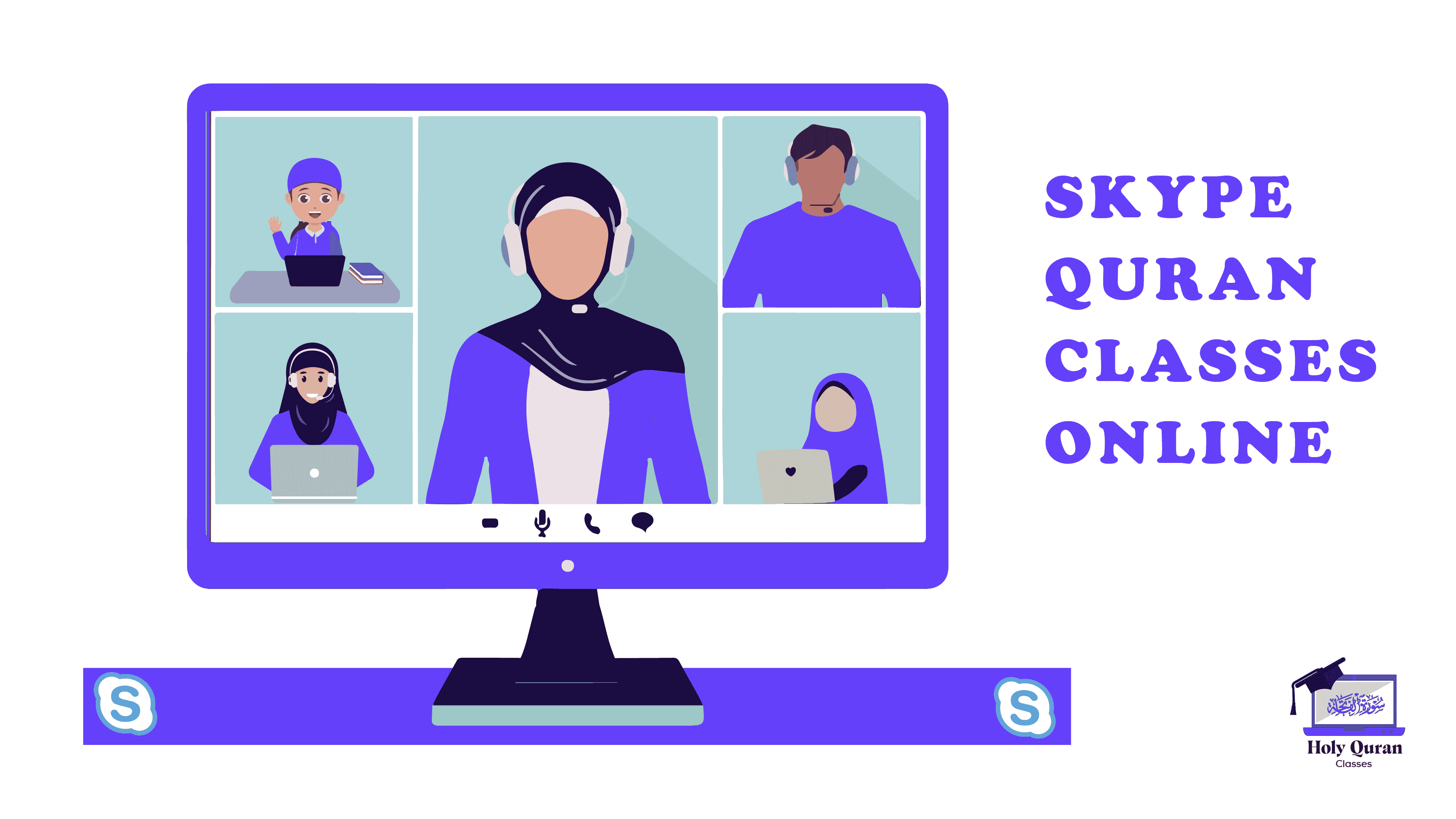 skype quran classes image